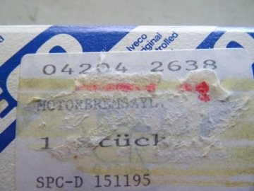 ПРИВОД ГОРНОГО ТОРМОЗА IVECO 042042638 OEM