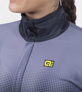 Велосипедная толстовка Alé Gradient, серо-черная