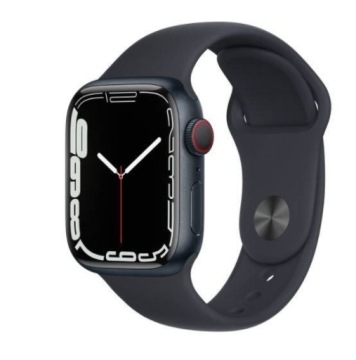 Apple Watch Series 7 GPS + сотовая связь, 45 мм Midnight