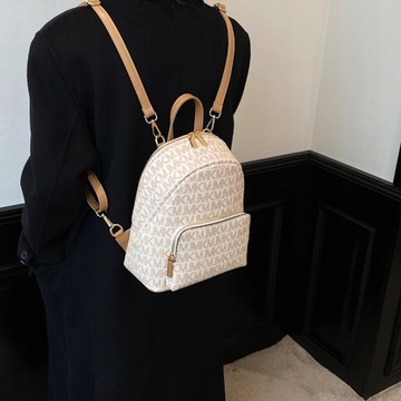 Классический кожаный городской рюкзак