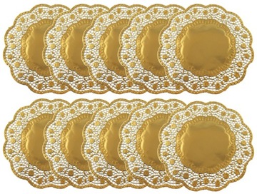 Serwetka Papierowa Złota Ślub Komunia 10 szt. 36cm