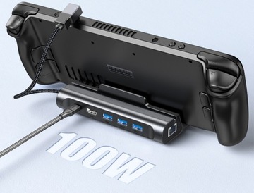 Док-станция 6-в-1 для Steam Deck/Steam Deck Oled/Asus Rog Ally