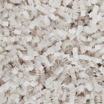 Wypełniacz do paczek ZigZag Delux biały - 1kg