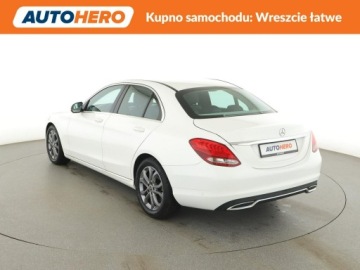 Mercedes Klasa C W205 Limuzyna 180 156KM 2018 Mercedes C 180 automat półskóra klima auto, zdjęcie 3