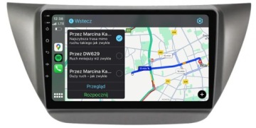 Mitsubishi Lancer Nejnovější Android Carplay Rádio Navigace