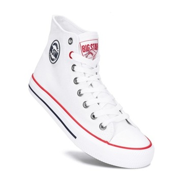Trampki BIG STAR T274026 101 biały białe r. 38