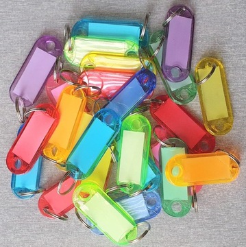 КУЛОН ДЛЯ ИДЕНТИФИКАЦИИ КЛЮЧА - ДВУХСТОРОННИЙ