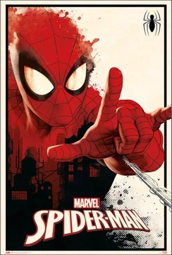 Marvel Spider-Man Pajęcza Sieć - plakat 61x91,5 cm