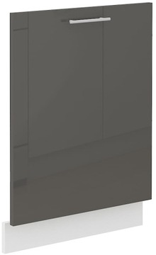 FRONT ZMYWARKI Z UCHWYTEM LARA 60 CM BIAŁY GRAFIT