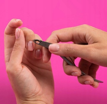 LEXWO Профессиональные ЩИПЦЫ для вросших ногтей на ногах 285 серебро