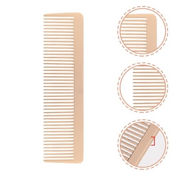 Металлическая парикмахерская расческа Расческа для волос из цинкового сплава