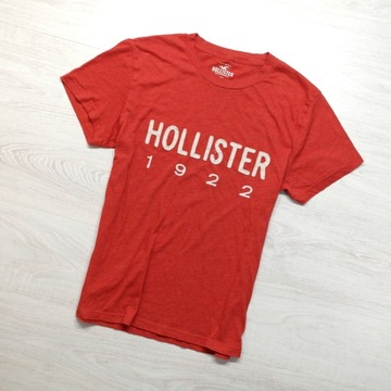 HOLLISTER _ ZNAKOMITA KRÓTKA KOSZULKA Z LOGO _ M/L