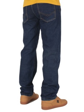 Spodnie męskie jeans W:42 108 CM L:32 granat