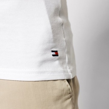 Tommy Hilfiger t-shirt męski biały komplet 3 szt 2S87905187-100 M