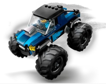 LEGO 60402 ГОРОДСКОЙ СИНИЙ ГРУЗОВИК-МОНСТР ГРУЗОВИК