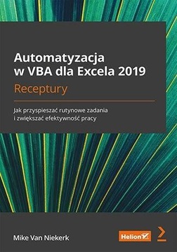 AUTOMATYZACJA W VBA DLA EXCELA 2019