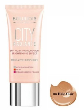 Bourjois CITY Radiance podkład do twarzy Nr 06 Golden sun 30 ml SPF 21-30