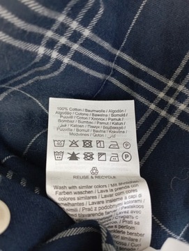 ATS koszula SELECTED HOMME bawełna kratka XL slim