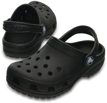 ND05_C4007-28-29 206991 Chodaki dla dzieci Crocs Kids Classic Clog czarne