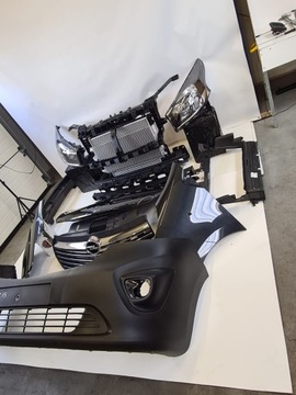 КОМПЛЕКТ ПЕРЕДНЕГО БАМПЕРА OPEL VIVARO B