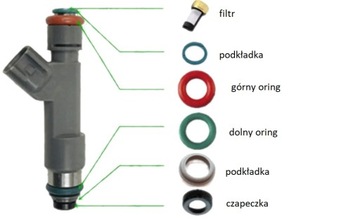 Ремкомплект форсунки 8653608 (включает 30731386) Volvo 4.4 B8444S