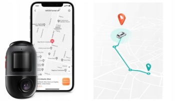 Автомобильная камера 70mai Dash Cam Omni, 128 ГБ, черный, РОЖДЕСТВЕНСКИЙ ПОДАРОК