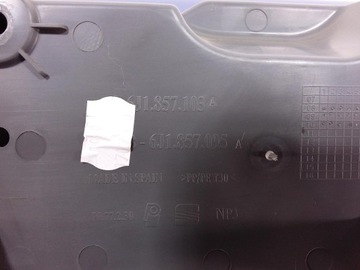 ПЕРЧАТКА ПАССАЖИРСКАЯ SEAT IBIZA IV 6J1857103A