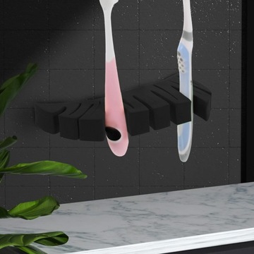 Stojak do suszenia pędzli do makijażu Stojak na pędzle do makijażu Liść