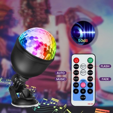 ДИНАМИЧЕСКИЙ СВЕТОВОЙ ЭФФЕКТ, USB-ДИСКОТЕЧНЫЕ ЛАМПЫ RGB С ДИСТАНЦИОННЫМ УПРАВЛЕНИЕМ, ДЛЯ ВЕЧЕРИНКИ