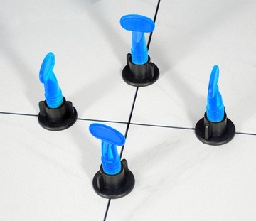 СИСТЕМА ВЫРАВНИВАНИЯ ДЛЯ УКЛАДКИ ПЛИТКИ БЫСТРО КЛИНЫ ЗАЖИМЫ РУЧКА ДЛЯ ЗАТИРОВКИ 50 шт.