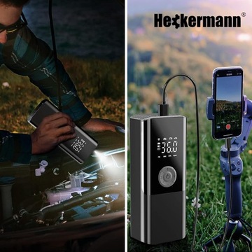 БЕСПРОВОДНОЙ ЭЛЕКТРИЧЕСКИЙ НАСОС АВТОМОБИЛЬНЫЙ КОМПРЕССОР ВЕЛОСИПЕДНЫЙ 6000 мАч