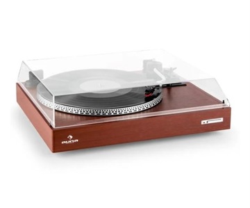 Gramofon Auna Platen brązowy #2096