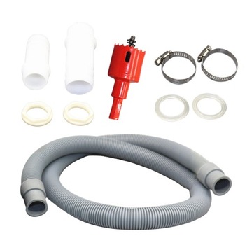 Комплект соединителей для дождевой бочки для дренажа воды, портативный, легкий, 2 см, с конусом