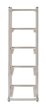 Полка с контейнерами для мастерских кювет, 5 вместимость.