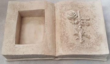 Украшение Надгробие с местом для орнамента, большое 26х16