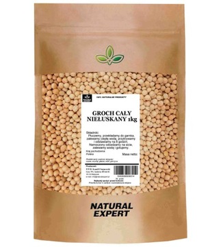 ЖЕЛТЫЙ ГОРОШОК ЦЕЛЫЙ, НЕОЧИСТЕННЫЙ, 1кг