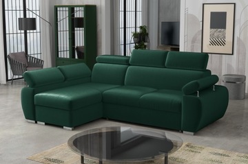 narożnik PORTLAND I duża sofa L z funkcją spania