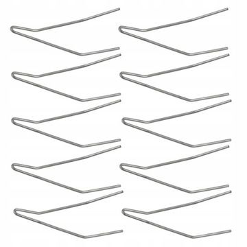 НАСАДКИ ДЛЯ ВЫРАВНИВАНИЯ ПЛАСТИКА 10 шт. СВАРОЧНЫЙ АППАРАТ H50.