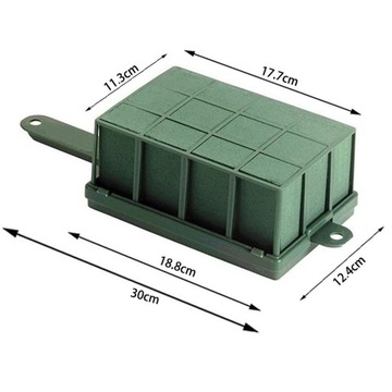 Fityle Dry Floral Foam Brick, блок из пенополистирола зеленого цвета, для искусственных материалов