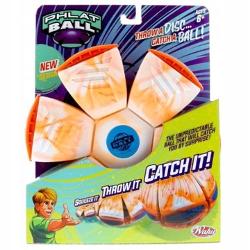 Goliath PhlatBall Dyskopiłka SWIRL v4 pomarańczowa