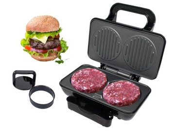 Wypiekacz, forma, opiekacz grill do hamburgerów