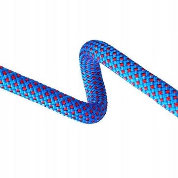 Веревка альпинистская 6мм, синяя, 10м.