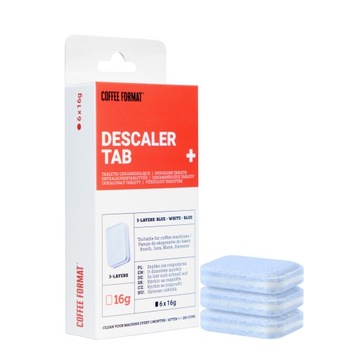 Coffee Format Descaler Tab 6x16g Tabletki do odkamieniania ekspresów kawy
