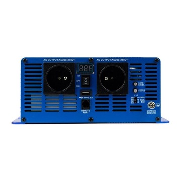 PRZETWORNICA NAPIĘCIA VOLT SINUS ECO 12V 230V 6000W (3000/6000W)