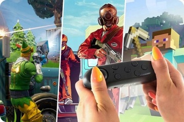 Подарок от Санты: 3D VR-очки + наушники с дистанционным управлением.
