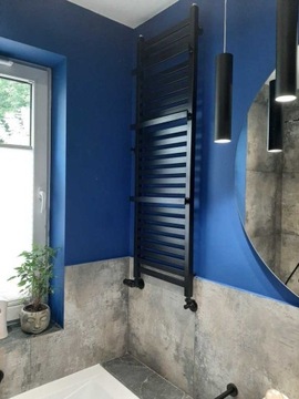 Радиатор для ванной комнаты MATT BLACK 40см x 95 24ч!