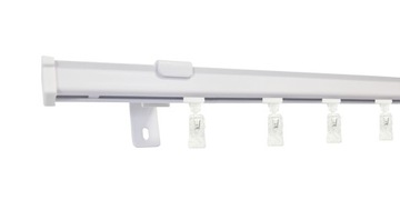 Зажимы для карнизов на алюминиевую рейку, 10 шт, белые зажимы для карнизов