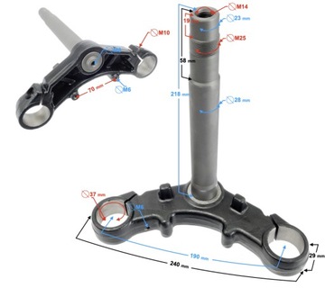 Подседельный штырь BLADE R