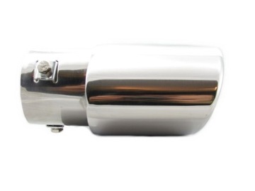 НАКОНЕЧНИК ГЛУШИТЕЛЯ ОВАЛЬНЫЙ НЕРЖАВЕЮЩИЙ 60 мм