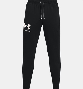 Under Armour Rival Terry Joggers 1361642-001 M Czarne